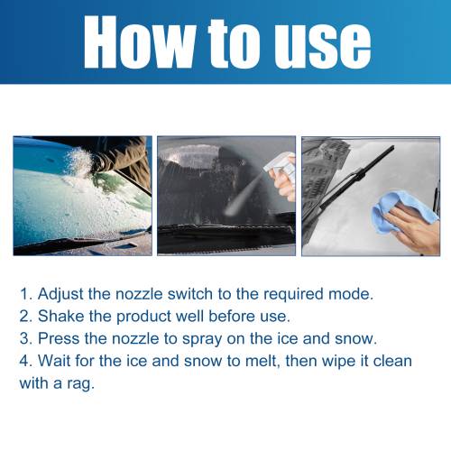 Windshield De-Icer Spray
