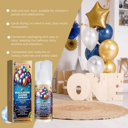 Balloon Gloss Spray, Lasting Shine