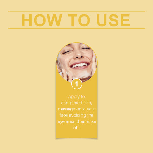 Honey Foam Face Cleanser with White Willow Bark