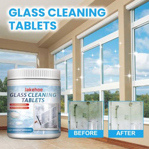 Glass Cleaning Tablets