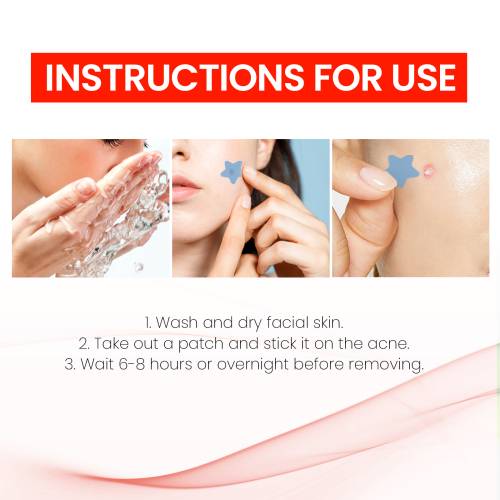 Hydrocolloid Pimple Patches with Tea Tree