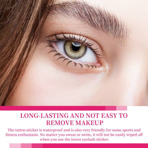 Lash Transfer Stickers, Easy Wear