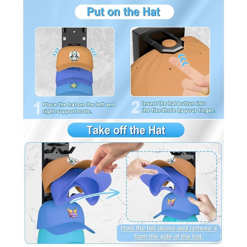 zavevo | Wall Mounted Hat Organizer
