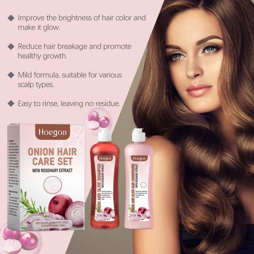 Onion & Rosemary Shampoo and Conditioner Set