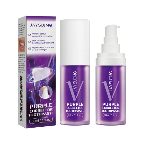 Purple Color-Correcting Toothpaste