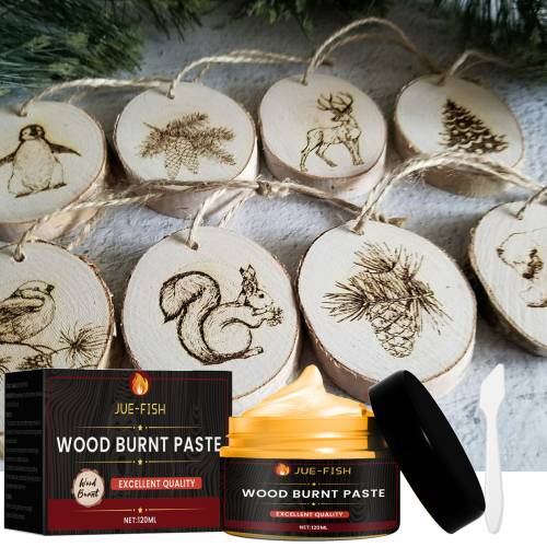Wood Burning Paste for Outdoor Crafts