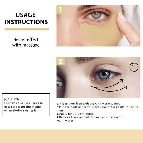 Retinol Under-Eye Patches with Aloe & Soy, 20 Pcs