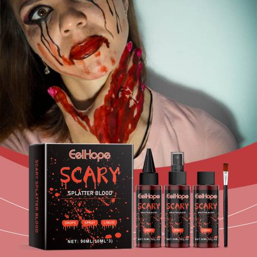 Halloween Fake Blood Set, Lifelike