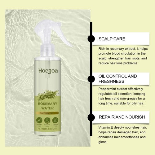 Rosemary Hair Spray with Peppermint & Tea Tree