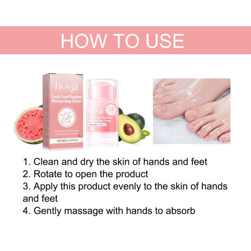 Hand & Foot Moisturizing Stick for Cracked Skin
