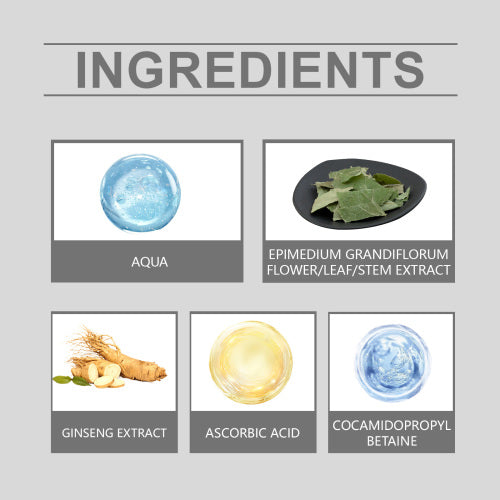 Men's Ginseng Vitamin C Shower Gel