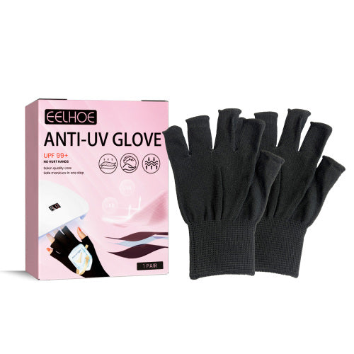 UV-Blocking Gloves for Gel Nail Lamps