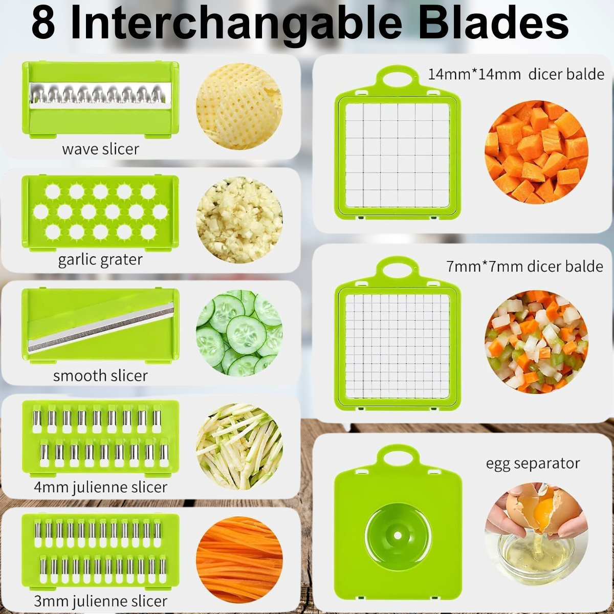 13-in-1-Vegetable-Slicer | Faster-when-Cooking | zavevo