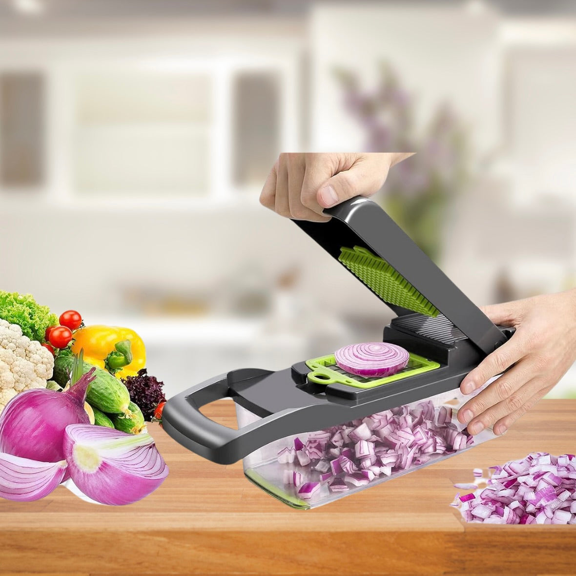 13-in-1 Vegetable Cutter | Faster when Cooking | zavevo