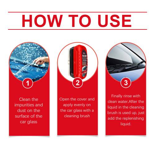 Crystal Clear Glass Cleaner Set