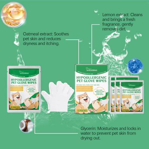 Pet Disposable Cleaning Gloves
