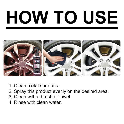 Wheel Iron Remover Spray
