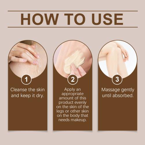 Body Foundation for Tattoos & Blemishes, Tan Shade