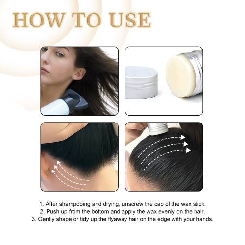Hair Wax Stick for Frizz & Flyaways