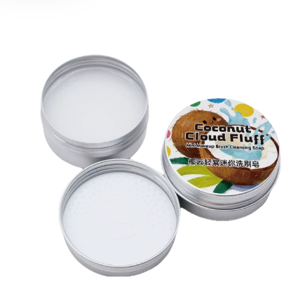 Makeup Brush Cleaning Soap Bar for Brushes & Sponges, Travel Size