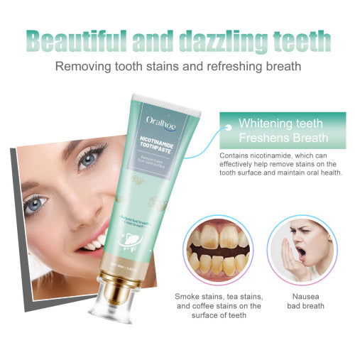 Niacinamide Toothpaste for Brighter Teeth