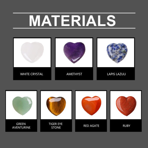 Heart Crystal Chakra Set