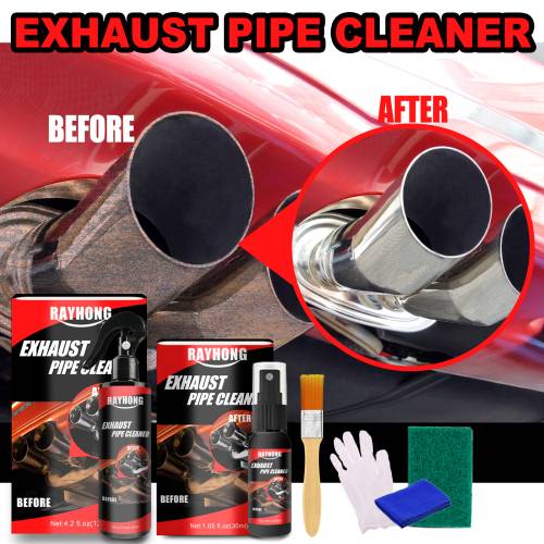 Exhaust Pipe Rust Cleaner, 120 ml Set