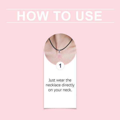 Rose Quartz Pendant Necklace