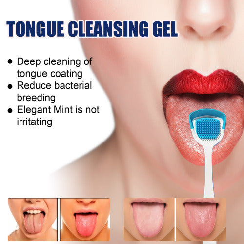 Tongue Cleaning Gel with Brush