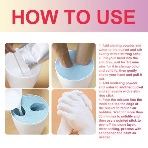 Couples Hand Model Kit