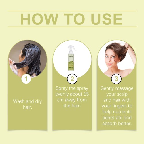 Rosemary Hair Spray with Peppermint & Tea Tree