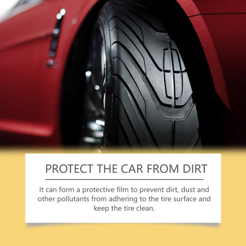 Tire Shine Paste, Waterproof