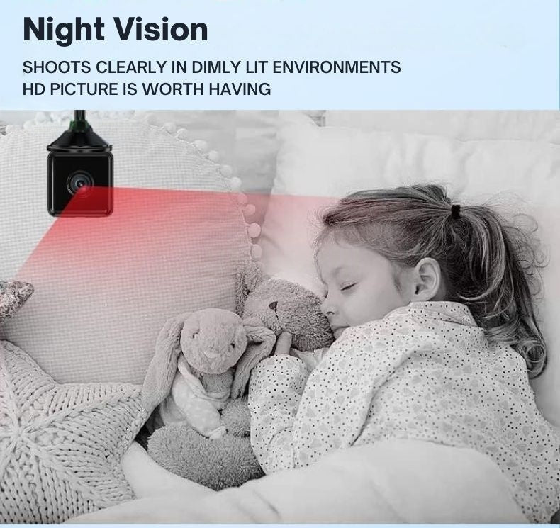 zavevo | 1080P Wireless WiFi Security Camera | Weather-Resistant, App-Controlled & Ideal for Indoor and Outdoor Surveillance | Small Closed Circuit Camera