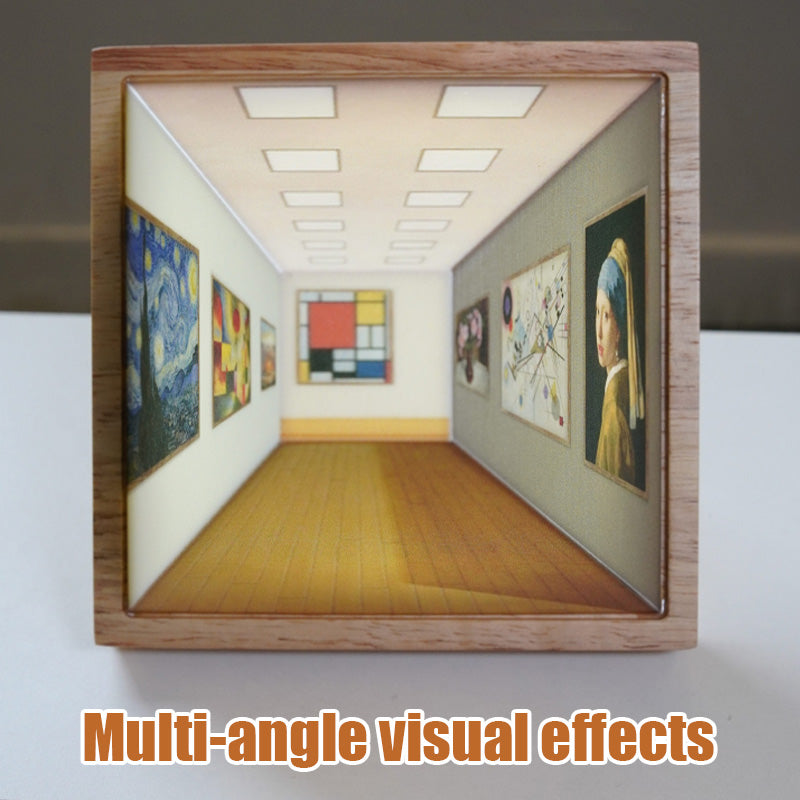 3D-Naked Eye Vision Wall Lamp | Stunning Wall Ambience | zavevo