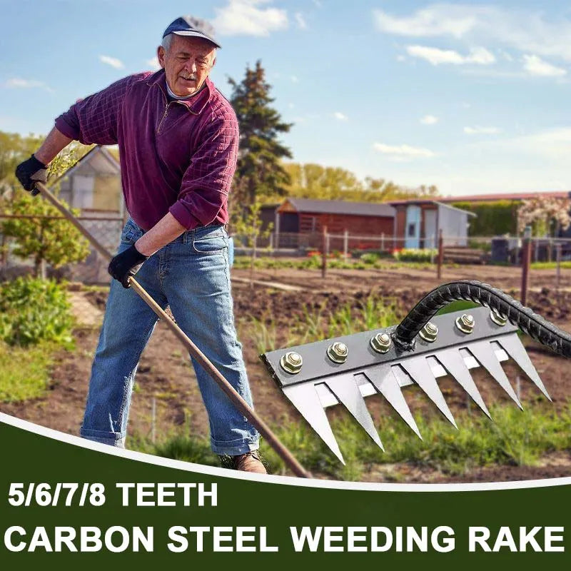 zavevo® Iron Weeding Rake