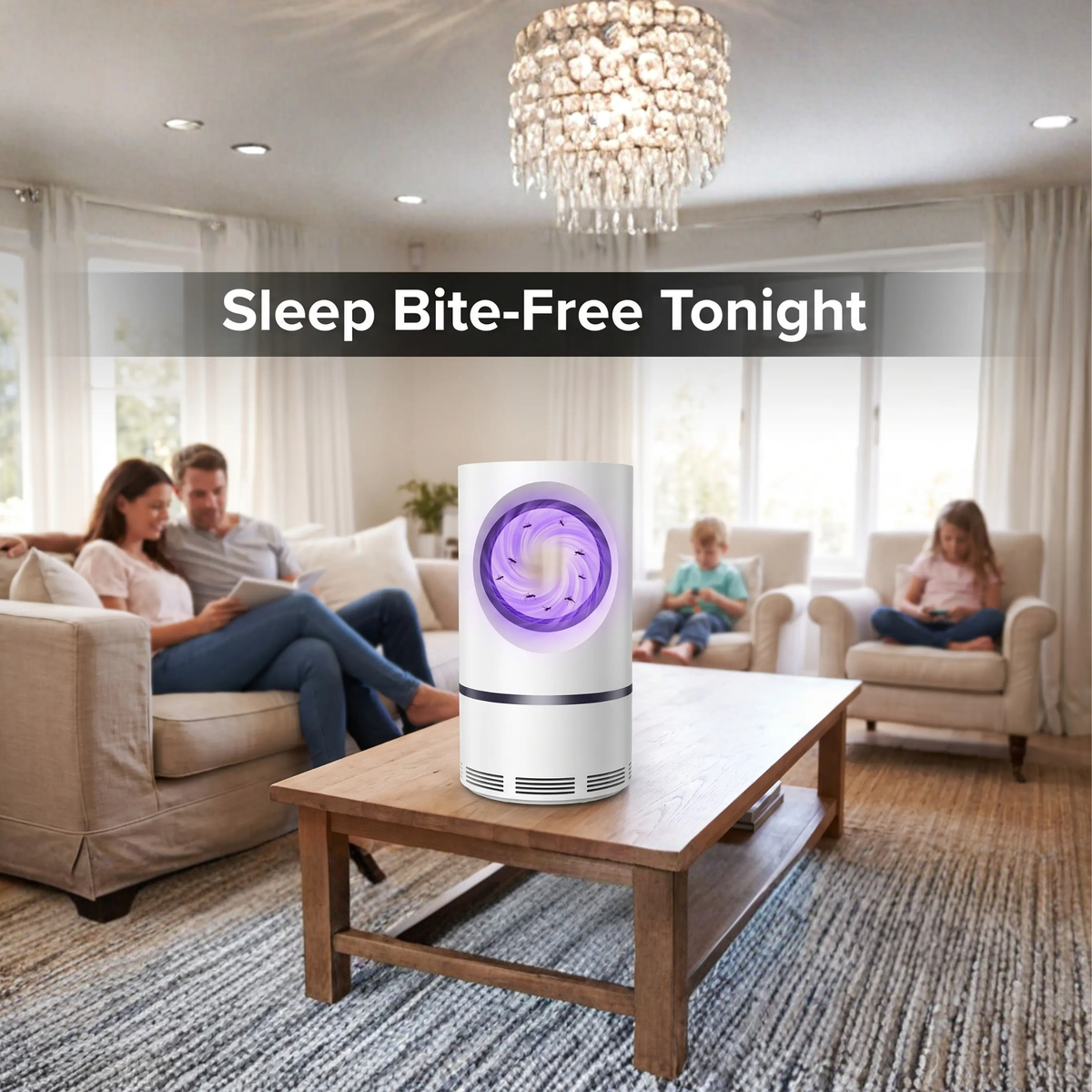 zavevo | UV Light Insect Trap - Indoor/Outdoor Mosquito Fly Killer