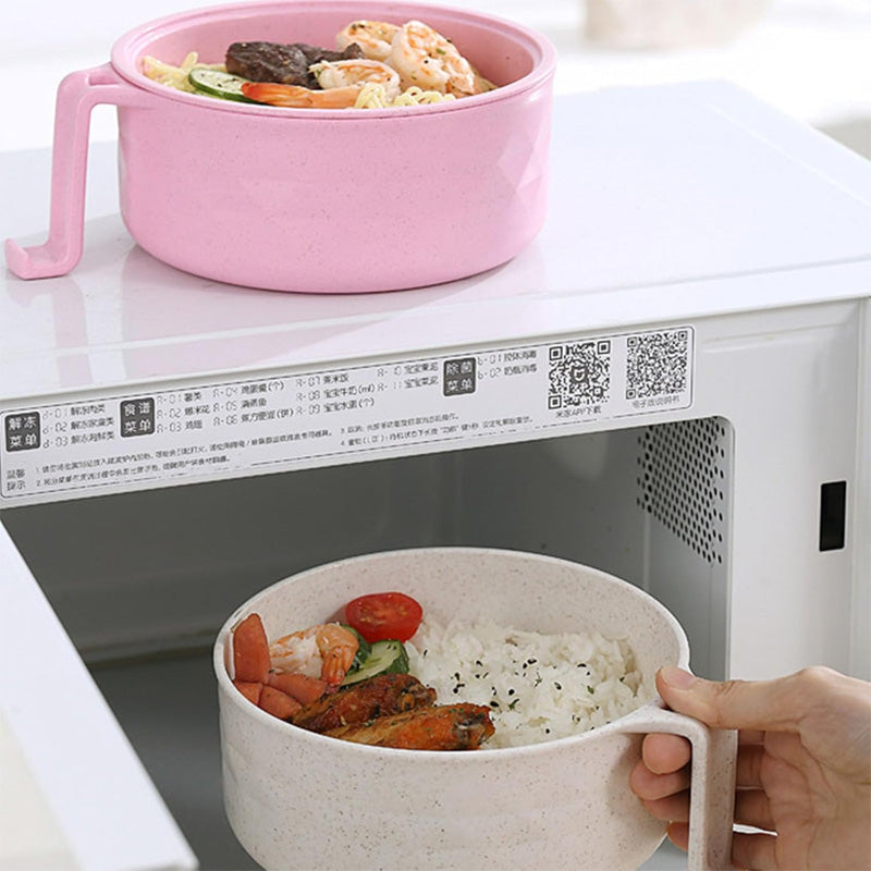 1200ml Microwave Ramen Bowls with with Strainer | zavevo