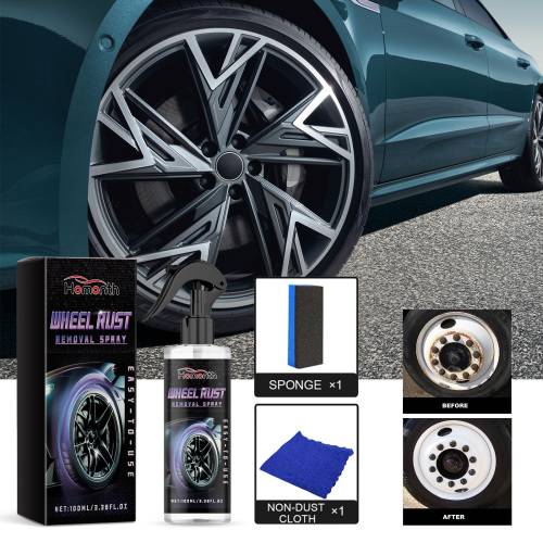 Wheel Rust Removal Spray, Brightening