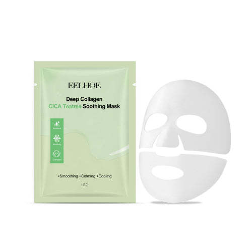 Collagen Tea Tree Sheet Mask with Hyaluronic Acid & Centella