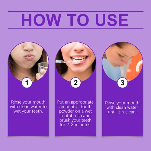 Purple Tooth Powder, Mint