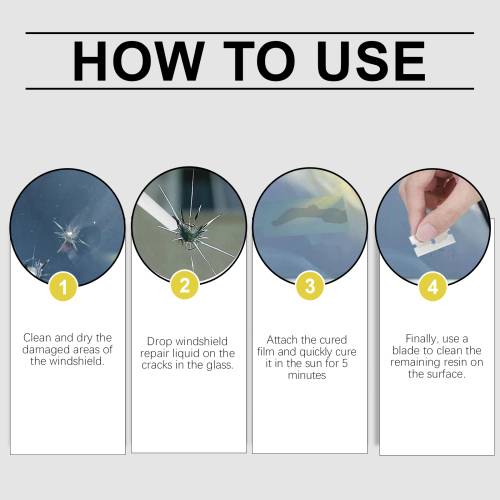 Windshield Care Kit, 3 Pieces