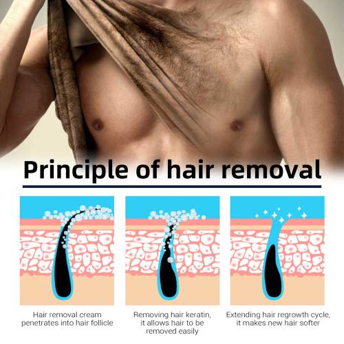Men's Full-Body Hair Removal Cream, 60 ml