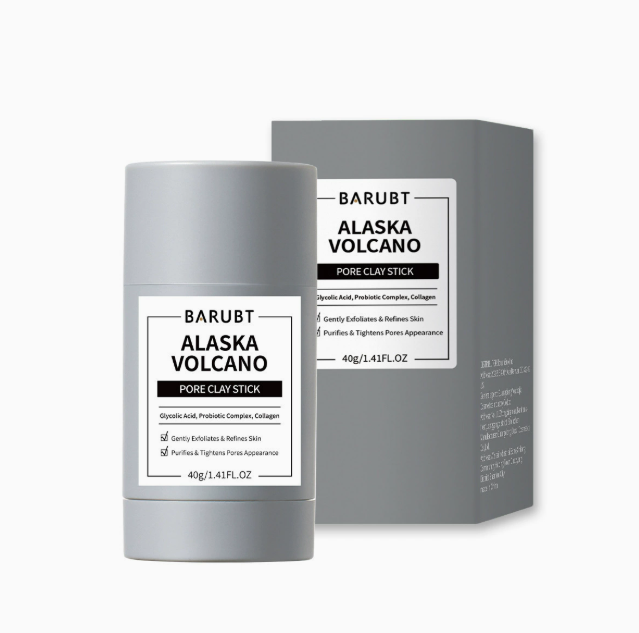 Volcanic Clay Mask Stick, Deep Cleansing Face Mask for Blackheads