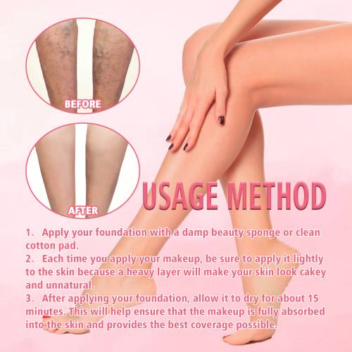 Body Liquid Foundation for Tattoos & Blemishes