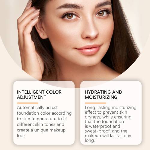 Color-Adapting Liquid Foundation, Moisturizing