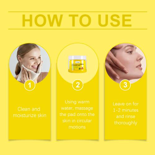 Turmeric Kojic Acid Exfoliating Pads with Chamomile