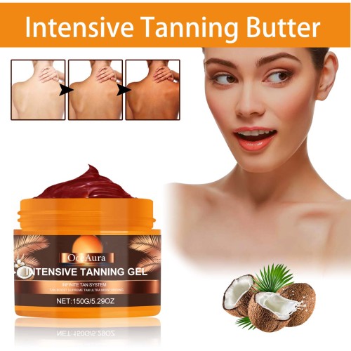 Sunless Tanning Gel for a Natural Bronze Glow, Moisturizing