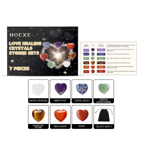 Heart Crystal Chakra Set