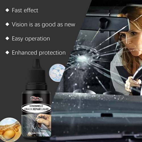 Windshield Crack Repair Solution