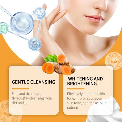 Turmeric Kojic Acid Cleansing Mousse